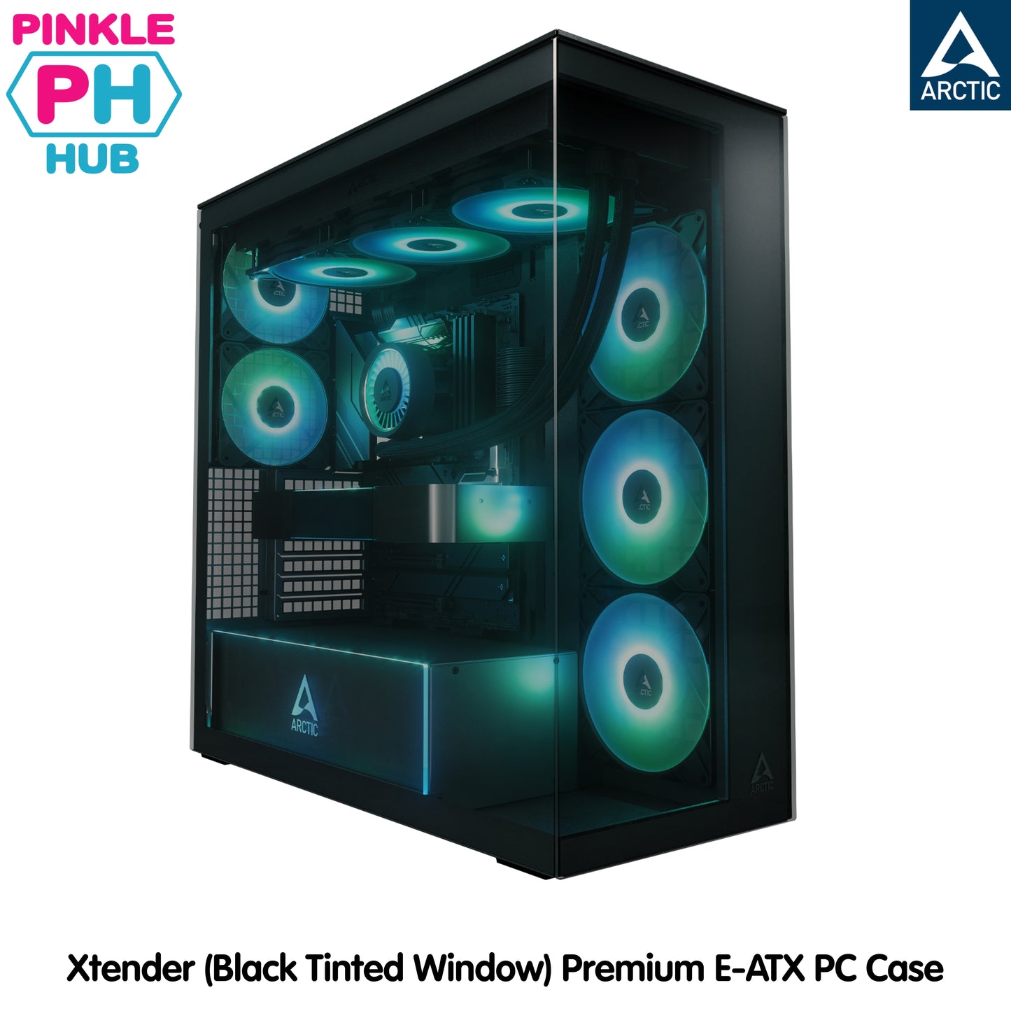 ARCTIC Xtender Premium E-ATX PC Case - (Black Tinted Window)