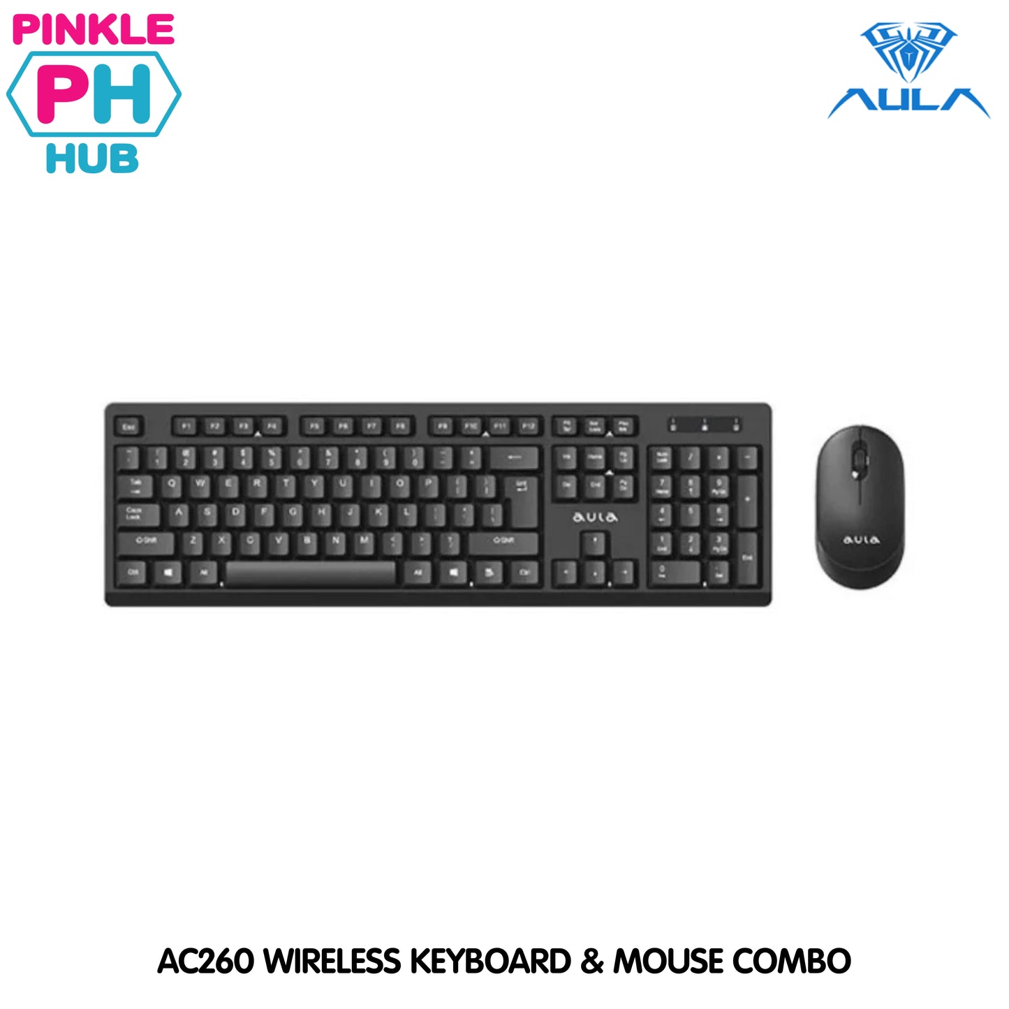 AULA AC260 WIRELESS KEYBOARD & MOUSE COMBO