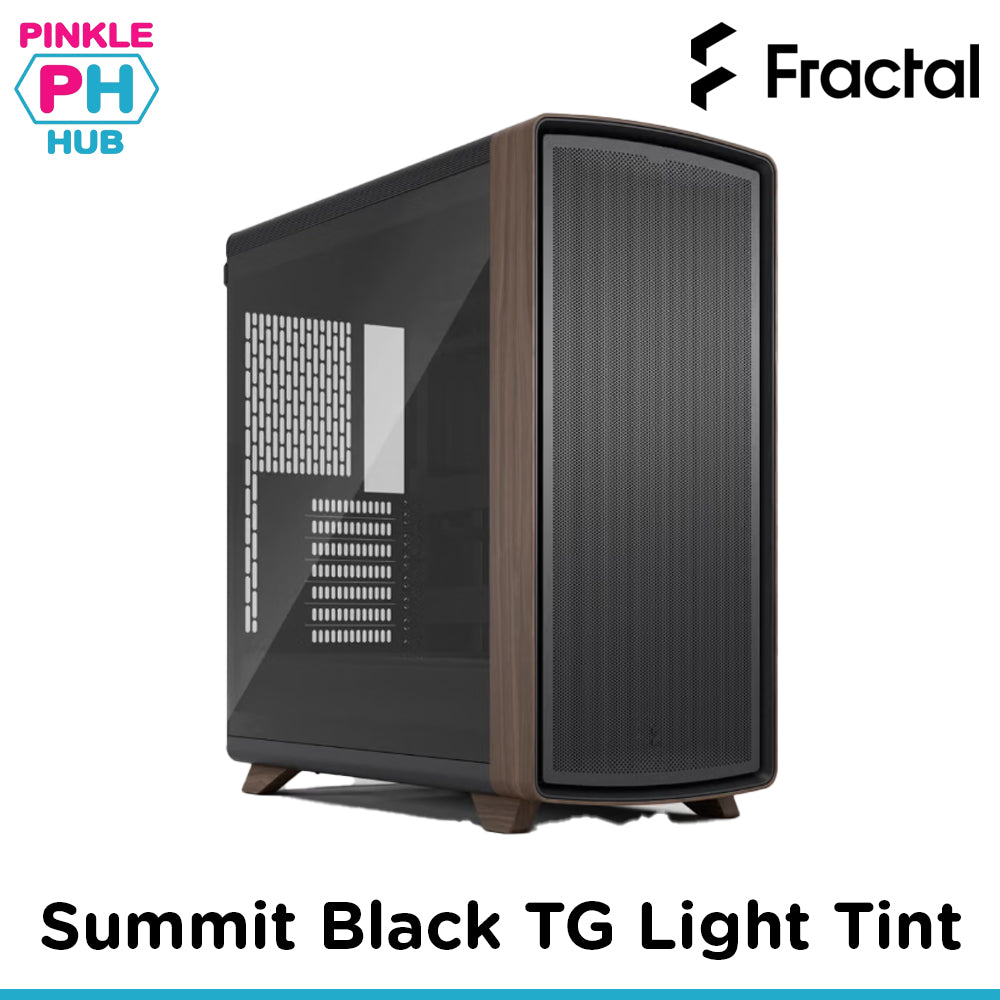 Fractal Summit Black TG Light Tint Case