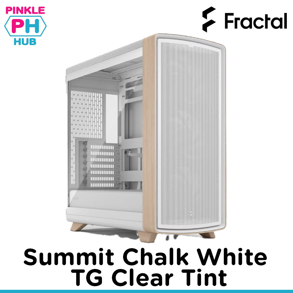 Fractal Design Summit Chalk White TG Clear Tint