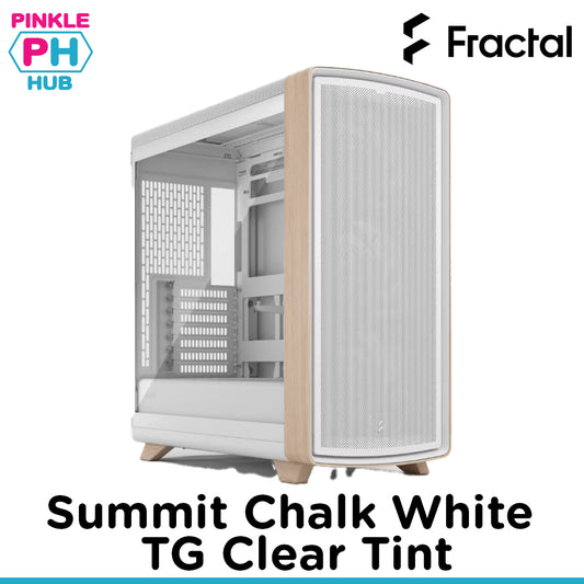 Fractal Design Summit Chalk White TG Clear Tint