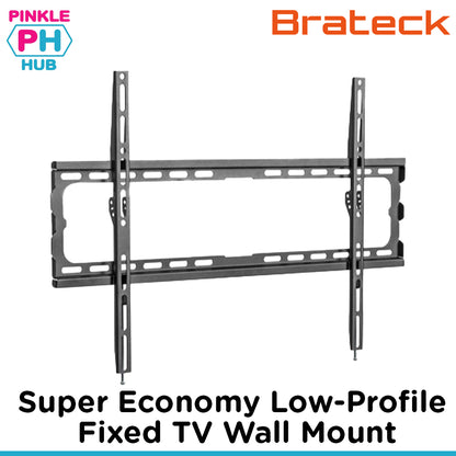 BRATECK Super Economy Low-Profile Fixed TV Wall Mount