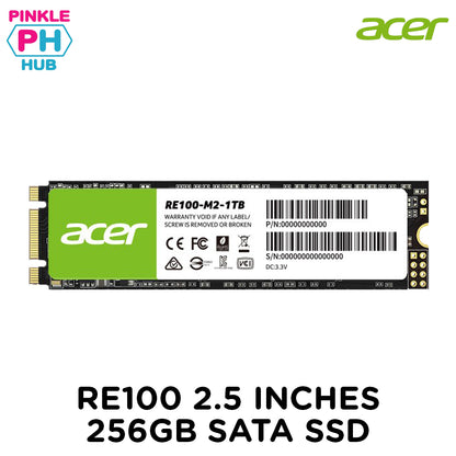 ACER RE100 2.5 INCHES 256GB SATA SSD