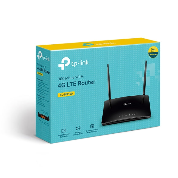 TP-LINK 300Mbps Wireless N 4G LTE Router (TL-MR150)