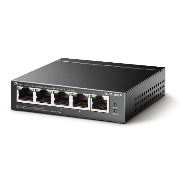 Tp-Link TL-SF1005LP I 5-Port 10/100Mbps Desktop Switch with 4-Port PoE