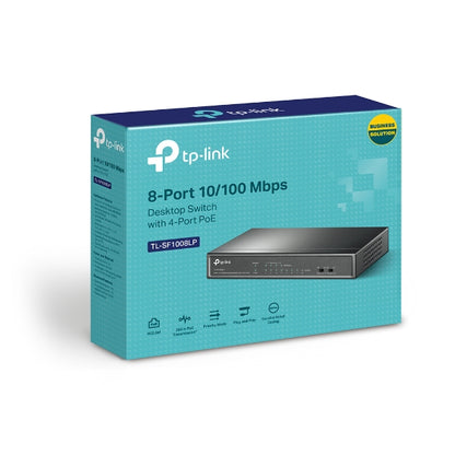 Tp-Link TL-SF1008LP I 8-Port 10/100Mbps Desktop Switch with 4-Port PoE