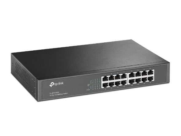 Tp-Link TL-SF1016DS I 16-Port 10/100Mbps Desktop/Rackmount Switch