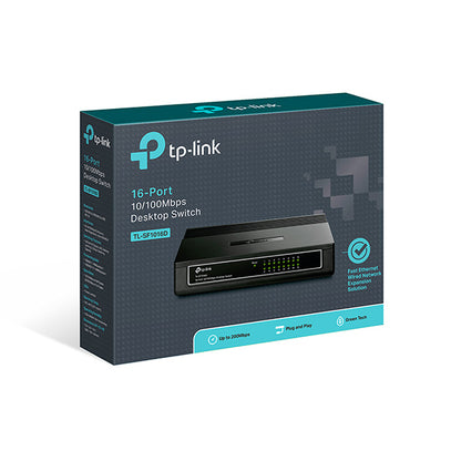 Tp-Link TL-SF1016D I 16-Port 10/100Mbps Desktop Switch