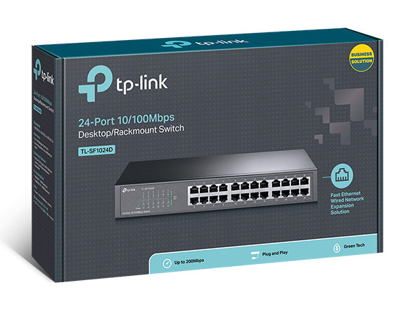 Tp-Link TL-SF1024D I 24-port 10/100Mbps Desktop/Rackmount Switch