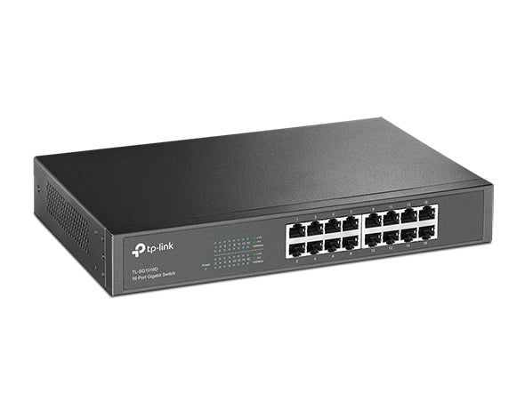 Tp-Link TL-SG1016D I 16-Port Gigabit Desktop/Rackmount Switch