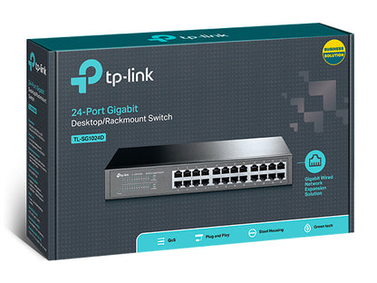 Tp-Link TL-SG1024D I 24-Port Gigabit Desktop/Rackmount Switch