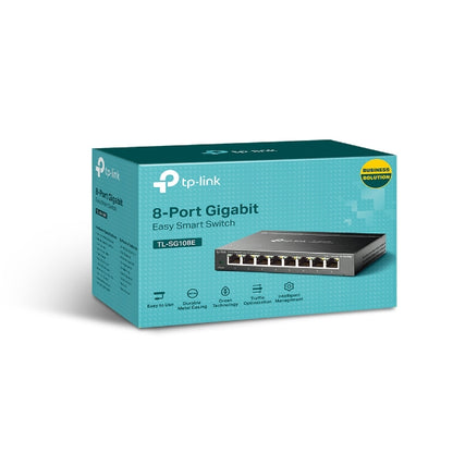 Tp-Link TL-SG108E I 8-Port Gigabit Easy Smart Switch