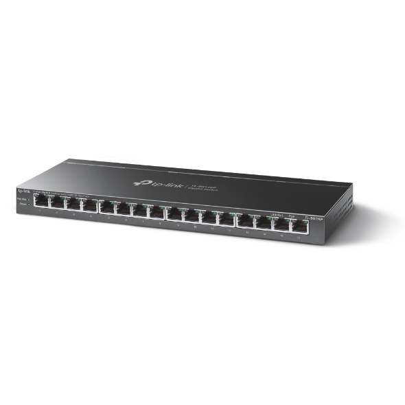 Tp-Link TL-SG116P I 16-Port Gigabit Desktop Switch with 16-Port PoE+