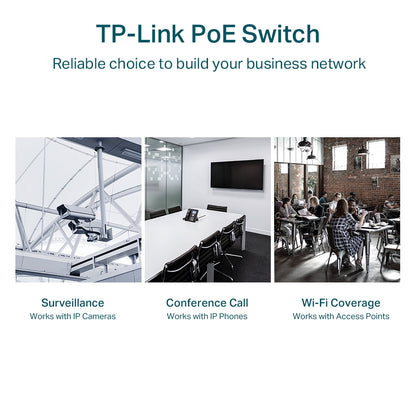 Tp-Link TL-SG1218MPE I 18-Port Gigabit Easy Smart Switch with 16-Port PoE+