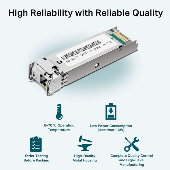 Tp-Link TL-SM321A-2 I 1000Base-BX WDM Bi-Directional SFP Module