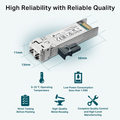 Tp-Link TL-SM5110-SR I 10GBase-SR SFP+ LC Transceiver