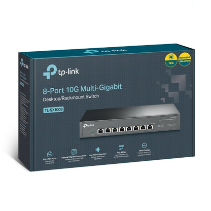 Tp-Link TL-SX1008 I 8-Port 10G Desktop/Rackmount Switch