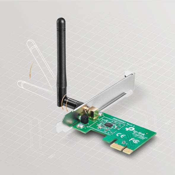 Tp-Link TL-WN781ND I 150Mbps Wireless N PCI Express Adapter