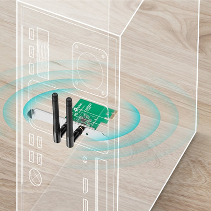 Tp-Link TL-WN881ND I 300Mbps Wireless N PCI Express Adapter