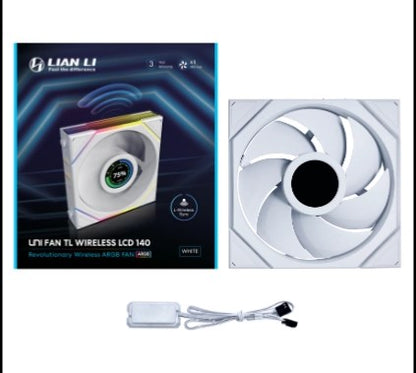 Lian Li UNI FAN TL WIRELESS LCD 140mm (Single Pack)