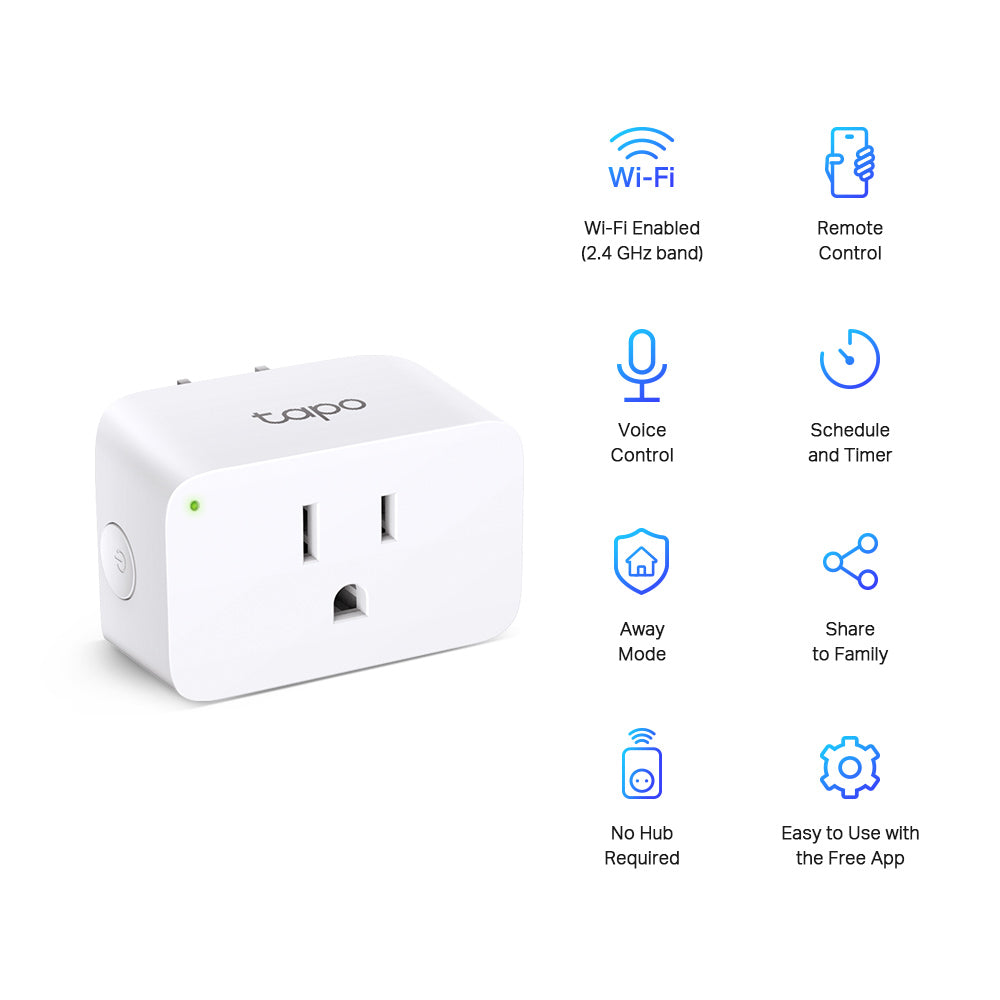 Tp-Link Tapo P105 (1-Pack) I Mini Smart Wi-Fi Plug Socket