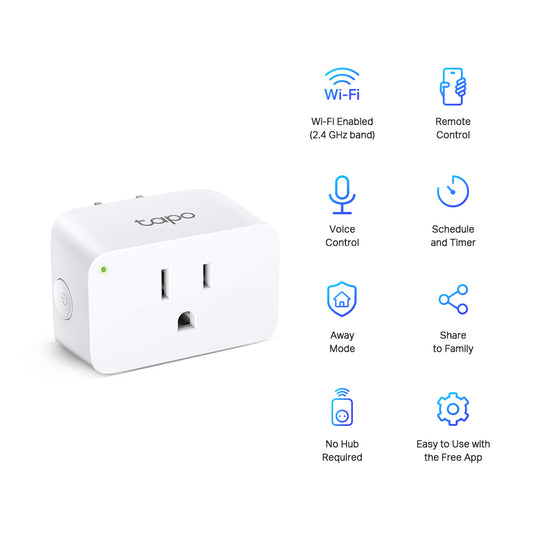 Tp-Link Tapo P105 (1-Pack) I Mini Smart Wi-Fi Plug Socket