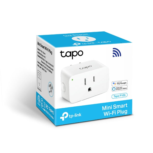Tp-Link Tapo P105 (1-Pack) I Mini Smart Wi-Fi Plug Socket