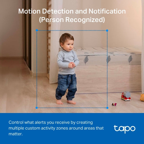 Tp-Link Tapo C201 I Pan/Tilt Home Security Wi-Fi Camera