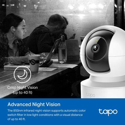 Tp-Link Tapo C222 I Pan/Tilt AI Home Security Wi-Fi Camera