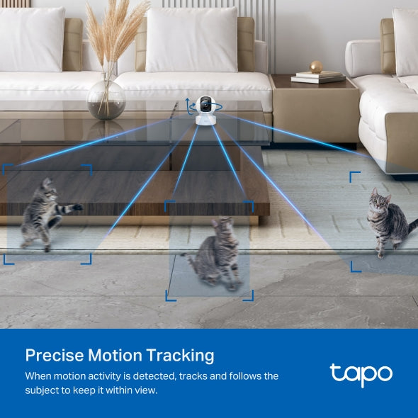 Tp-Link Tapo C222 I Pan/Tilt AI Home Security Wi-Fi Camera