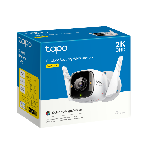 Tp-Link Tapo C325WB I Outdoor Security Wi-Fi Camera