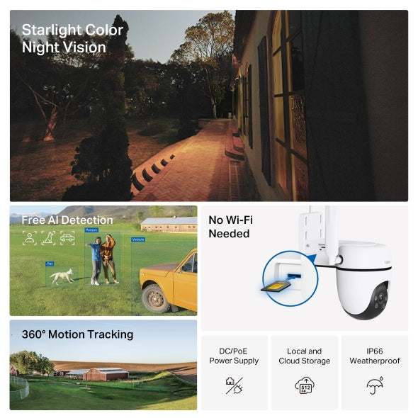 Tp-Link Tapo C501GW I Outdoor Pan/Tilt 4G LTE Camera