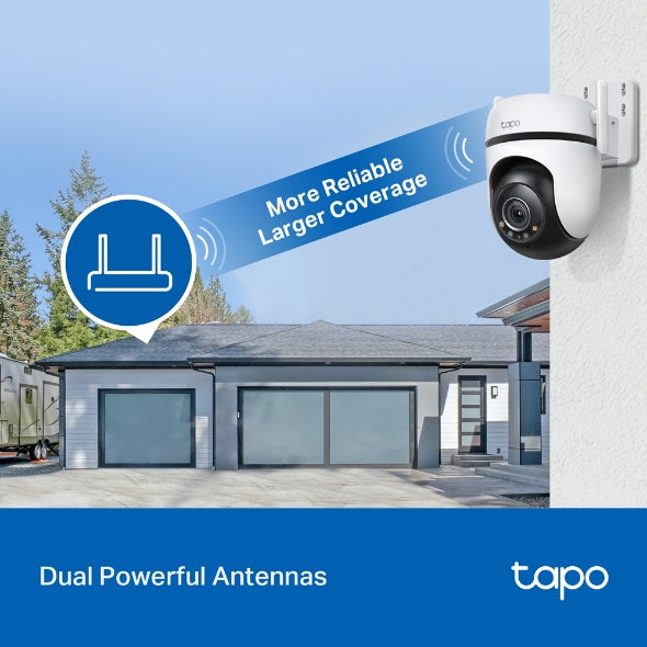 Tp-Link Tapo C520WS I Outdoor Pan/Tilt Security Wi-Fi Camera