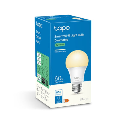 Tp-Link Tapo L510E I Smart Wi-Fi Light Bulb, Dimmable