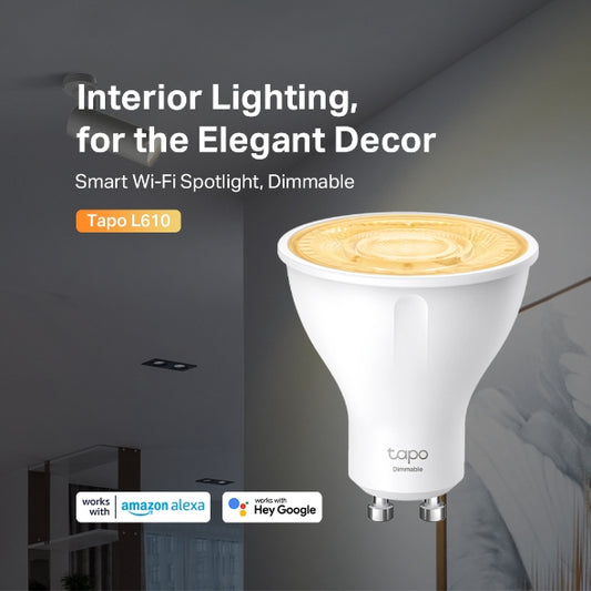 Tp-Link Tapo L610 I Smart Wi-Fi Spotlight, Dimmable