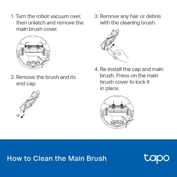 Tp-Link Tapo RVA101 I Tapo Robot Vacuum Replacement Kit