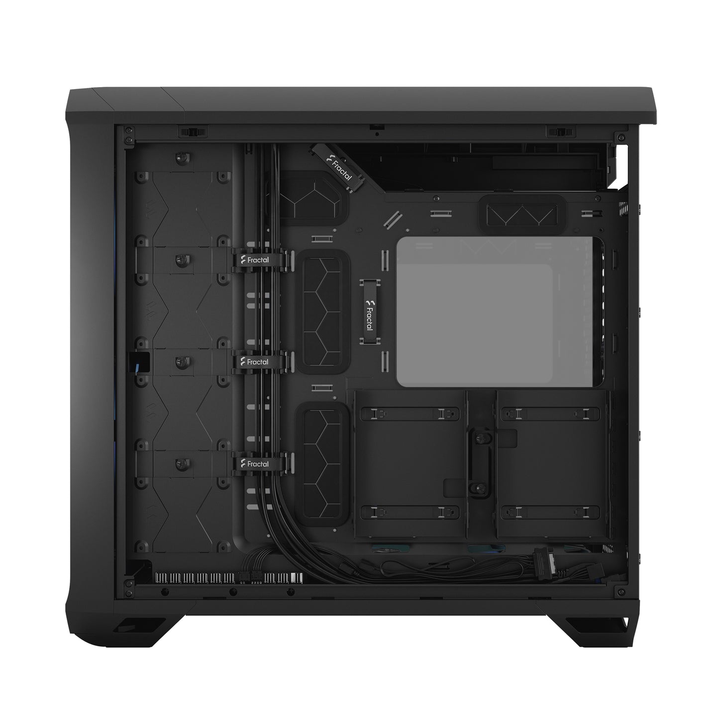 Fractal Torrent RGB Black TG Clear Tint