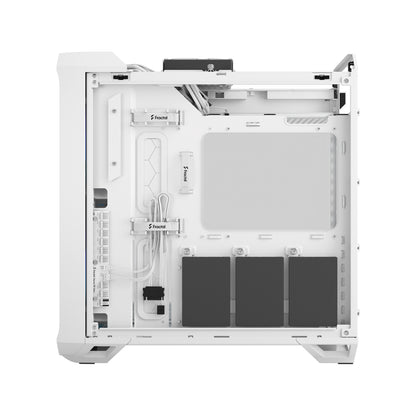 Fractal Torrent Compact RGB White TG Light Tint