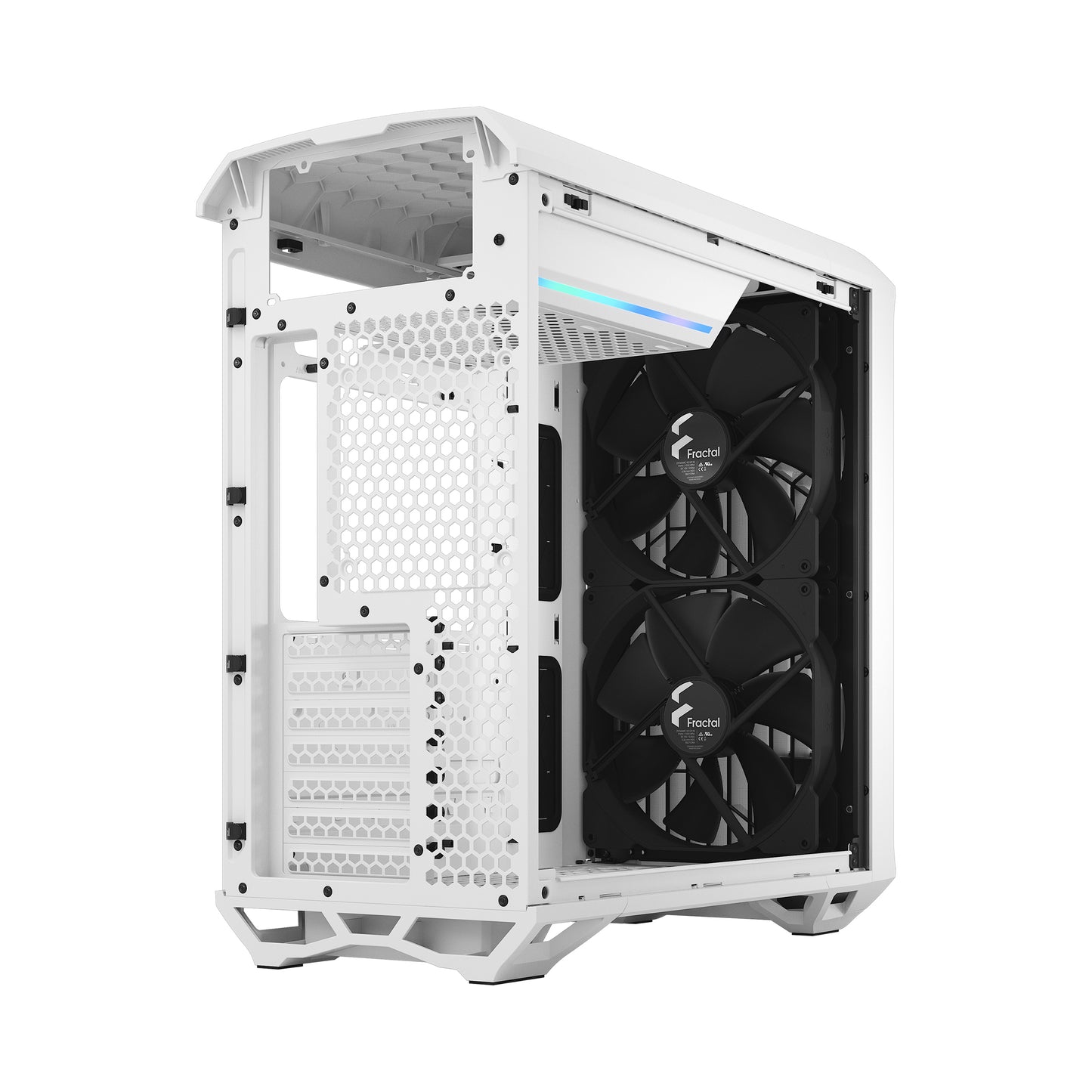 Fractal Torrent Compact White TG Clear Tint (FD-C-TOR1C-03)