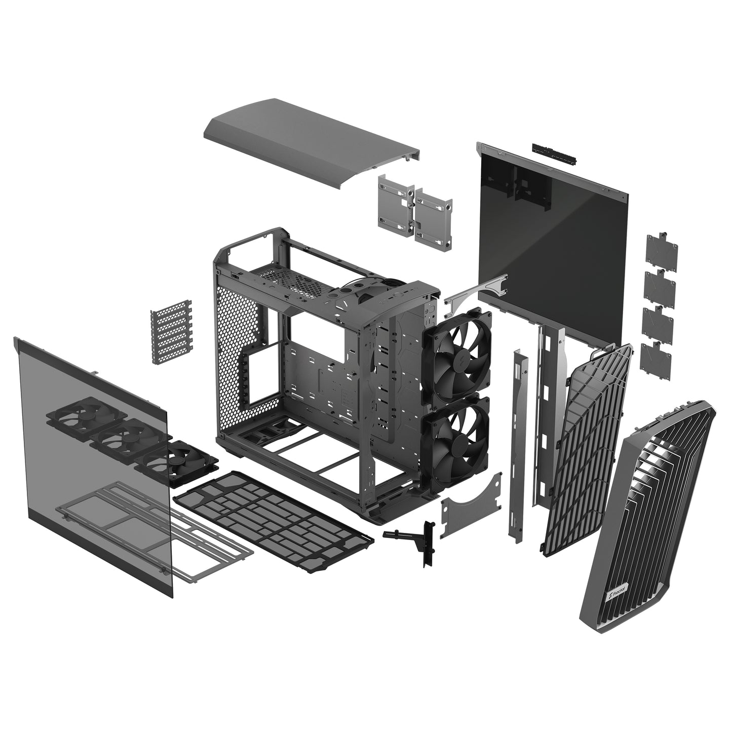 Fractal Design Torrent Grey TG Light Tint (FD-C-TOR1A-02)