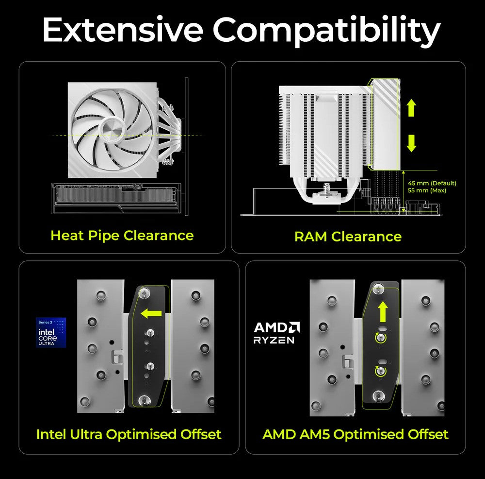 Tryx TURRIS T620 CPU Air Cooler