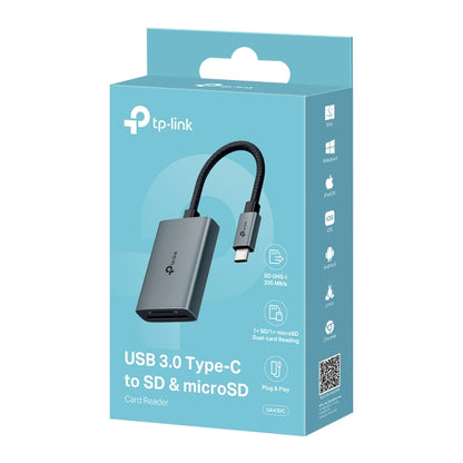 Tp-Link UA430C I USB 3.0 Type-C to SD &amp; microSD 3.0 Card Reader