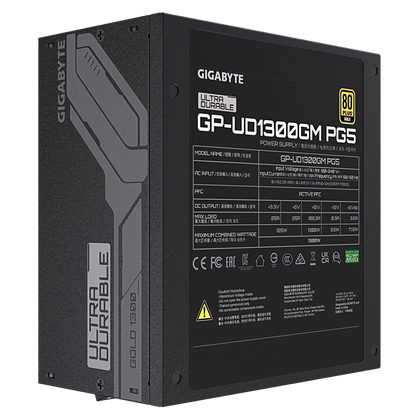 GIGABYTE 1300W UD1300GM PG5 Power Supply (GP-UD1300GM-PG5)