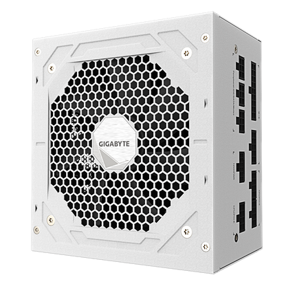 GIGABYTE 850W UD850GM PG5W Power Supply, White (GP-UD850GM-PG5W)