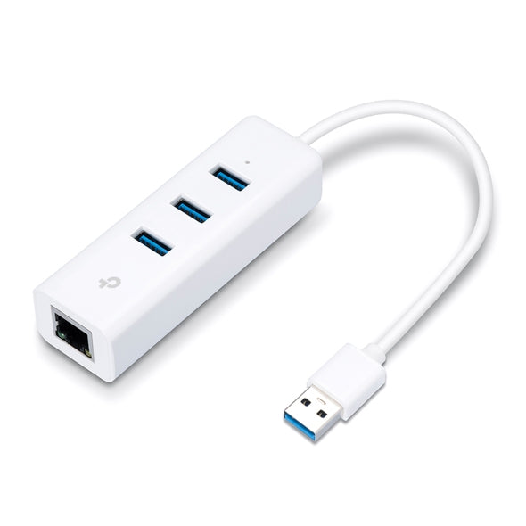 Tp-Link UE330 I USB 3.0 3-Port Hub & Gigabit Ethernet Adapter 2&1 USB Adapter