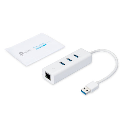 Tp-Link UE330 I USB 3.0 3-Port Hub & Gigabit Ethernet Adapter 2&1 USB Adapter