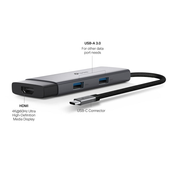 Tp-Link UH5020C I USB Type-C 5 in 1 Hub