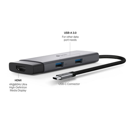 Tp-Link UH5020C I USB Type-C 5 in 1 Hub