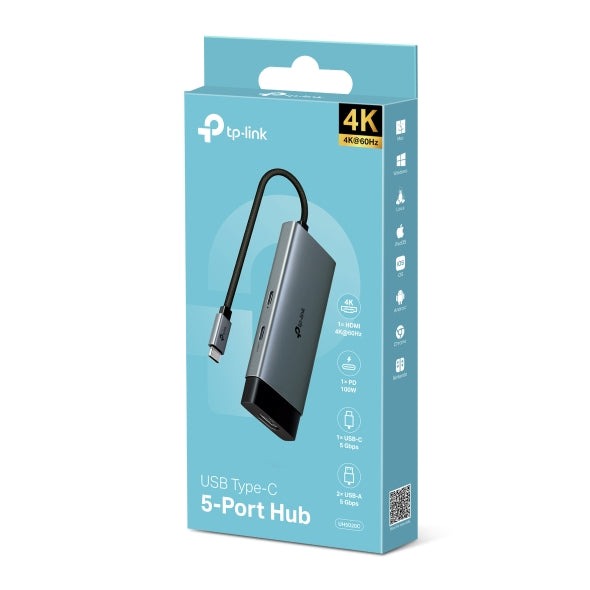 Tp-Link UH5020C I USB Type-C 5 in 1 Hub