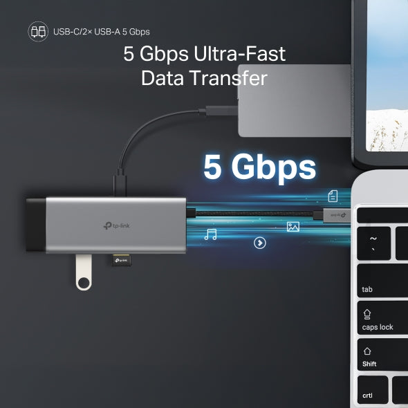 Tp-Link UH7020C I USB Type-C 7 in 1 Hub